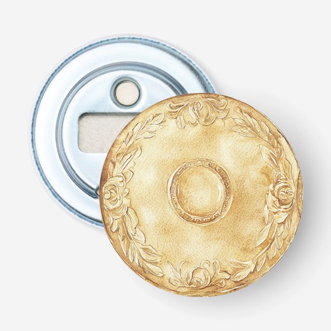 Gold Coin Bottle Opener (Front)