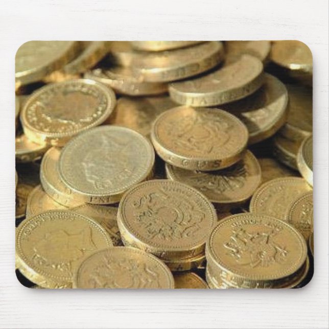 Gold Coins Mousepad (Front)