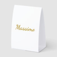 Gold Colour Calligraphy Elegant Plain Simple Name