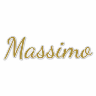 Gold Colour Calligraphy Elegant Plain Simple Name