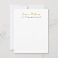 Gold Colour Calligraphy Professional Elegant