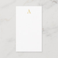 Gold Colour Monogram Professional Custom