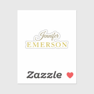 Gold colour name professional minimalist modern