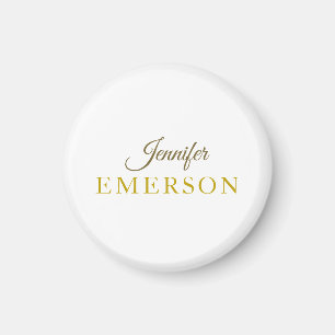 Gold colour name professional minimalist modern magnet