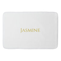 Gold Colour Plain Minimalist Professional Name 