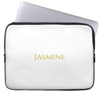 Gold Colour Plain Minimalist Professional Name