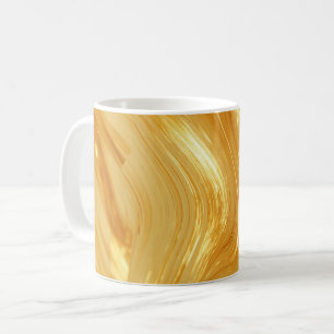 Gold colour shimmer coffee mug