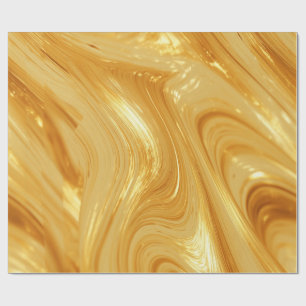 Gold colour shimmer wrapping paper