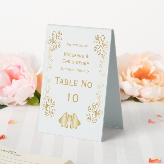 Gold Coloured Bells Design Wedding (In SItu (Wedding))