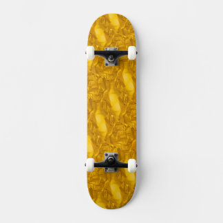 Gold Coloured Skateboard