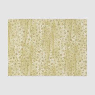 Gold Confetti faux Glitter Paint Tissue Paper