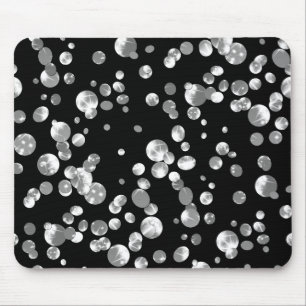 Gold confetti  mouse mat