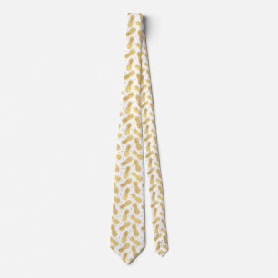 Gold Confetti Tropical Pineapples Tie