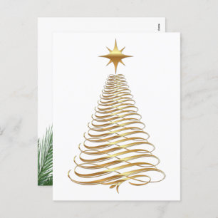 Gold Contemporary Holiday Tree