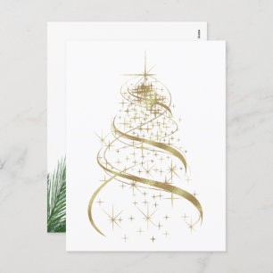 Gold Contemporary Holiday Tree