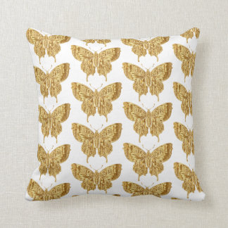 Gold Cool Butterfly Beautiful Cushion