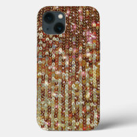 Gold copper sparkle sequin pattern   