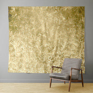 Gold Crackle Tapestry