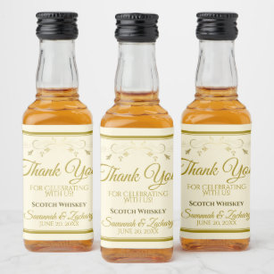 Mini Bottle Labels | Zazzle