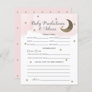 Gold Crescent Moon Pink Baby Predictions & Advice