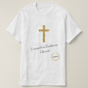 Gold Cross Church Logo T-Shirt