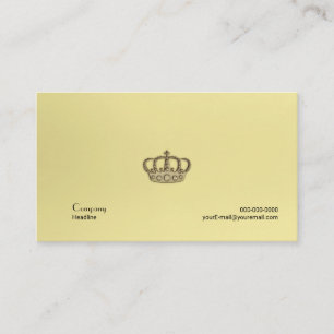 Gold Crown Business Card