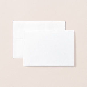 Gold Crown Feliz Navidad Christmas Foil Card