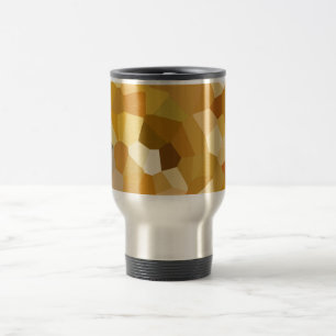 Gold Crystals Travel Mug