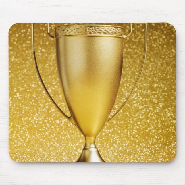 Gold Cup Trophy Mouse Mat (Front)