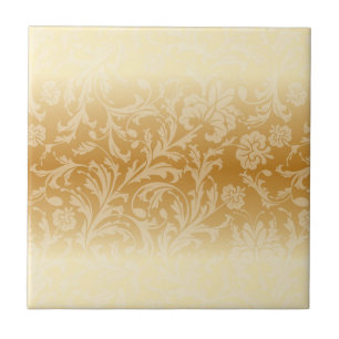 Gold Damask Tile