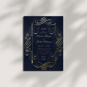 Gold Deco Ornament Wedding