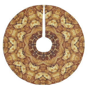 Gold Decorative Tree Skirt