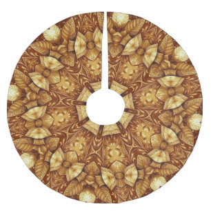 Gold Decorative Tree Skirt