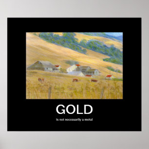 Gold Demotivational Poster