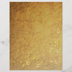 Gold Detail Letterhead