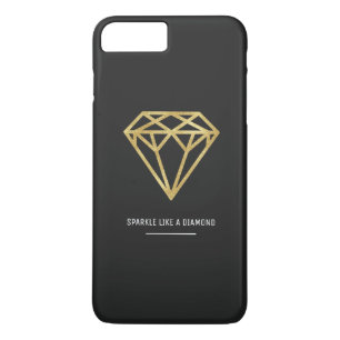 Gold Diamond iPhone 8 Plus/7 Plus Case