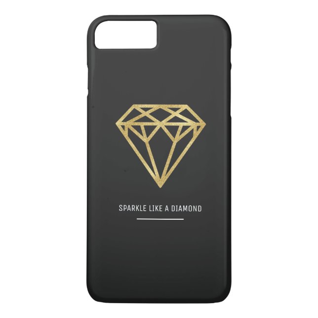 Gold Diamond Case-Mate iPhone Case (Back)