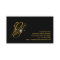 Gold & Diamonds Initial G Stardust Business Card