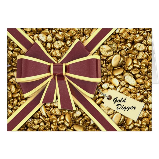 Gold Digger - who me? (Front Horizontal)