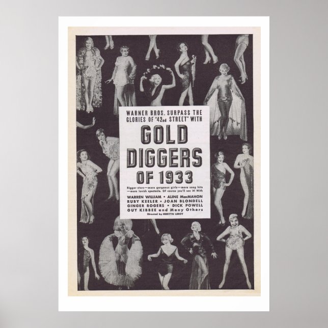 Gold Diggers of 1933 Poster (Front)