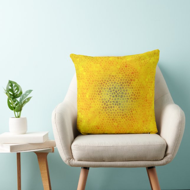 Gold Dinosaur Hide  Cushion (Chair)