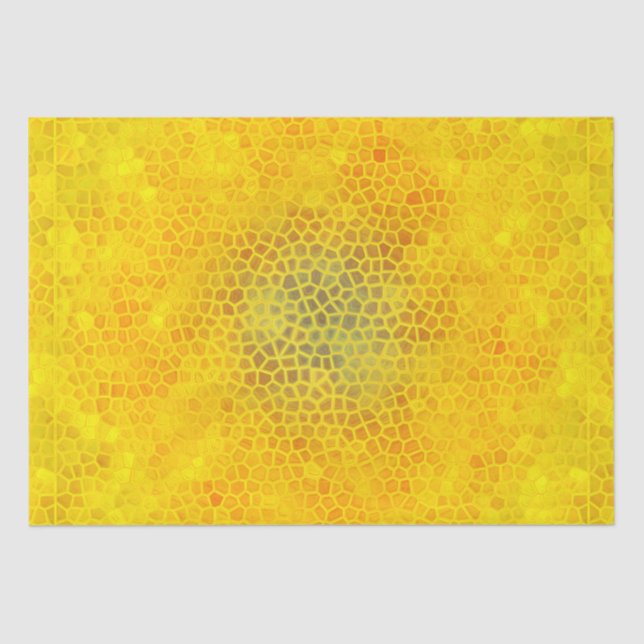 Gold Dinosaur Hide Tissue Paper (Front)