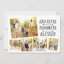Gold Dipped Arrows Grateful Thankful Blessed |