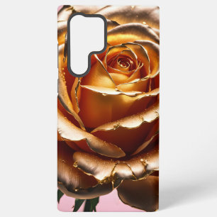 Gold Dipped Rose Samsung Galaxy Case