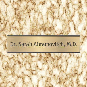Gold Doctor Doctor's Door Office Sign Signs