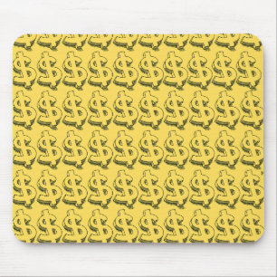 gold dolar mouse mat