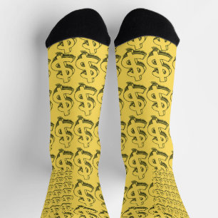 gold dolar socks
