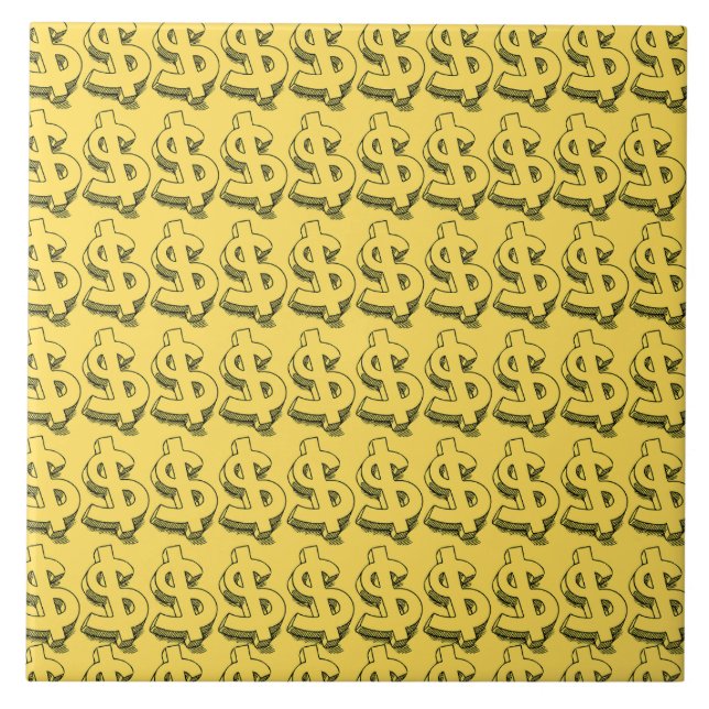gold dolar tile (Front)