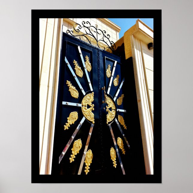 Gold Door Decorations (Front)