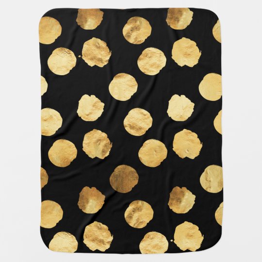 gold baby blanket